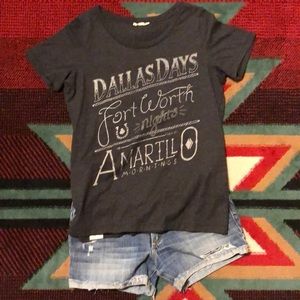 Dallas Days, Fort Worth Nights, Amarillo mornings.